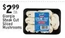 Associated Giorgio steak cut sliced mushrooms offer