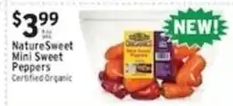 Associated NatureSweet mini sweet peppers offer