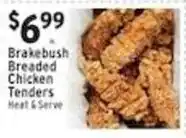 Associated Brakebush breaded chicken tenders offer