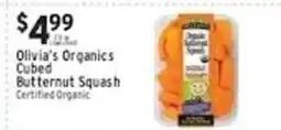 Associated Olivia's Organics Cubed Butternut Squash offer