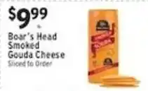 Associated Boar's Head Smoked Gouda Cheese offer