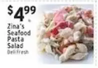 Associated Zina's Seafood Pasta Salad offer