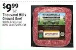 Associated Thousand Hills Ground Beef offer