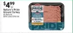 Associated Nature's Pride Ground Turkey offer