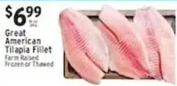 Associated Great American Tilapia Fillet offer
