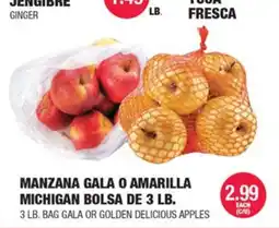 Carnicerias Jimenez Michigan Bolsa Gala Or Golden Delicious Apples offer