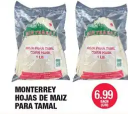 Carnicerias Jimenez Monterrey hojas de maiz para tamal offer