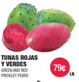 Carnicerias Jimenez Green and Red Prickly Pears offer