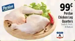 Pioneer Supermarkets Perdue chicken leg quarters offer