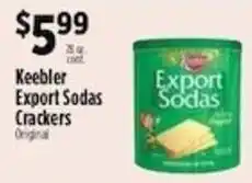 Pioneer Supermarkets Keebler Export Sodas Crackers offer