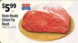 Pioneer Supermarkets Usda Choice Oven-Ready Sirloin Tip Roast offer