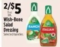 Pioneer Supermarkets Wish-Bone Salad Dressing offer