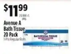 Pioneer Supermarkets Avenue A Bath Tissue offer