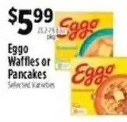 Pioneer Supermarkets Eggo Waffles or Pancakes offer