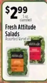 Pioneer Supermarkets Fresh Attitude Salads offer