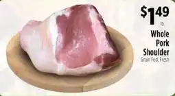 Pioneer Supermarkets Whole Pork Shoulder offer