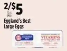 Pioneer Supermarkets Eggland's Best Large Eggs offer
