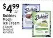 Associated Bubbies Mochi Ice Cream offer