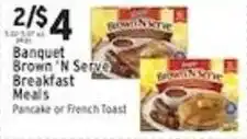 Associated Banquet Brown 'N Serve Breakfast Meals offer