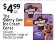 Associated The Skinny Cow Ice Cream Cones offer