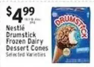 Associated Nestle Drumstick Frozen Dairy Dessert Cones offer