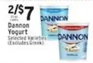 Associated Dannon Yogurt offer