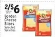 Associated Borden Cheese Slices offer