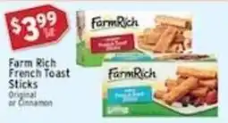Associated Farm Rich French Toast Sticks offer