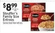 Associated Stouffer's Family Size Entrees offer