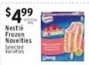 Associated Nestle frozen novelties offer
