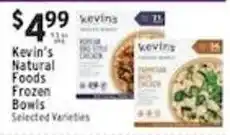 Associated Kevin's Natural Foods Frozen Bowls offer