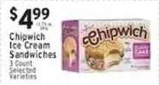 Associated Chipwich Ice Cream Sandwiches offer