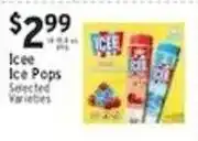 Associated Icce Ice Pops offer