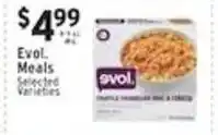 Associated Evol Turtle Noodles Rice & Tofu offer