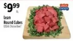 Pioneer Supermarkets Usda Choice Lean Round Cubes offer