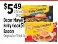 Pioneer Supermarkets Oscar Mayer Fully Cooked Bacon offer