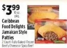 Pioneer Supermarkets Caribbean Food Delights Jamaican Style Patties offer