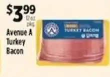 Pioneer Supermarkets Avenue A Turkey Bacon offer