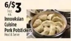 Pioneer Supermarkets InnovAsian Cuisine Pork Potstickers offer
