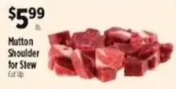 Pioneer Supermarkets Mutton Shoulder for Stew offer