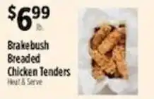Pioneer Supermarkets Brakebush breaded chicken tenders offer