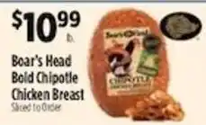 Pioneer Supermarkets Boar's Head Bold Chipotle Chicken Breast offer
