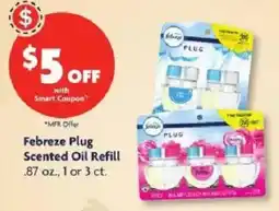 Family Dollar Febreze Plug Scented Oil Refill offer