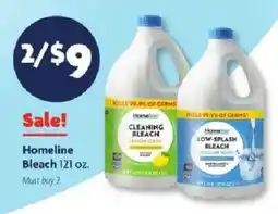Family Dollar Homeline bleach offer