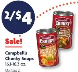 Family Dollar Campbell's Chunky Soups offer