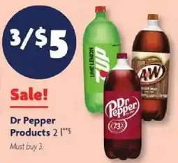 Family Dollar Dr Pepper Products offer