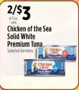 Pioneer Supermarkets Chicken of the Sea solid white premium tuna offer