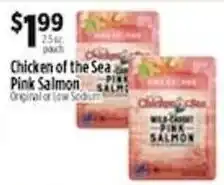 Pioneer Supermarkets Chicken of the Sea Pink Salmon offer