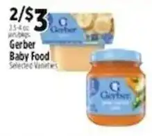 Pioneer Supermarkets Gerber baby food offer