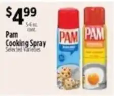 Pioneer Supermarkets Pam Cooking Spray offer